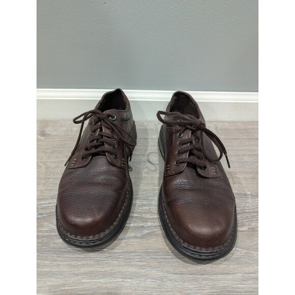 Timberland Shoes Mens 7.5 Oxfords Brown Leather Chunky Y2K Madison Summit 29511 - Picture 1 of 16